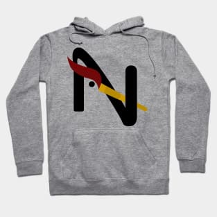 N artist design Hoodie